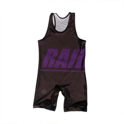 China Cheap custom sublimated copy wrestling singlet uniform tights adult wrestling suits wholesale wrestling on sale customized for sale