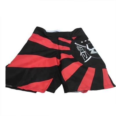 China Muttahida Majlis-e-Amal Custom 100% Polyester Muay Shorts Thai Shorts Streetwear Sublimation Unisex OEM Customized Logo Kickboxing Sportswear Stretchy Fight Mma for sale