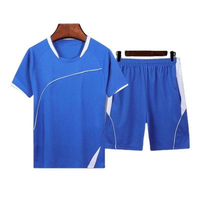 China Custom Training Jogging Sets Soccer Jersey Wear Running Short Mesh Soccer Suits Unisex Team Uniform Kits Pack for sale