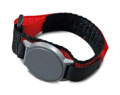 China Adjustable RFID Watch Wristband Tag With Nylon Material for sale