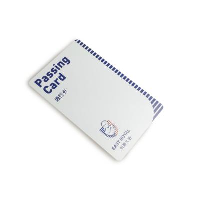 China Custom classic card logo design NXP MIFARE EV1 13.56MHz rfid card printed for sale