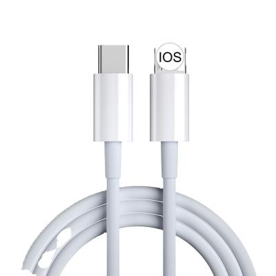 China Fast Charging Cable Mfi Certified Type C To Light Up Data Cable 20W PD Cable And Usb Wall Charger Fast Charging Iphone 13 For Ipad 1m 1.5m 2m for sale