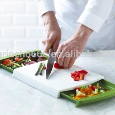 China Disposable cutting board with drawer, vegetable cutting board for sale