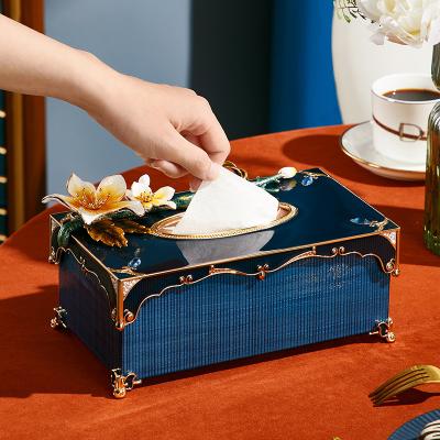 China NOSHMAN brand kleenex custom made luxury decorative fabric private label modern paper box holder square for sale