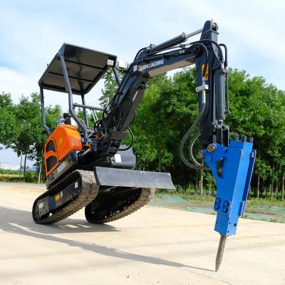 China 0.028 Chinese bucket M3 excavator multi purpose crawler excavator hammer excavator minikoparka for sale