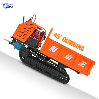 China Hotels Crawler Riding Small Mini Dumper With Power Steering Mini Dumper for sale