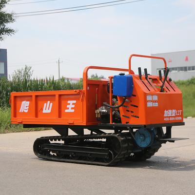 China Hotels Mini Mini Dumper Crawler Dumper Farm Harvest Transport Truck for sale