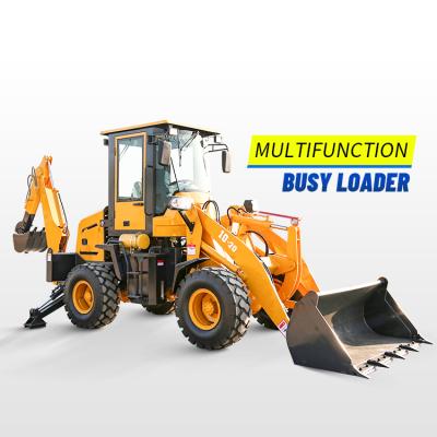 China China Farms JDY10-20 Mini Tractor With Loader And Small Wheel Mower Palas Cargadoras Usadas And Excavator Construction Tractor for sale