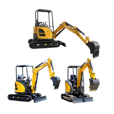 China Ton 1ton 2ton 0.8 TON Mini Crawler Excavators Building\Agriculture Machine 3 for sale