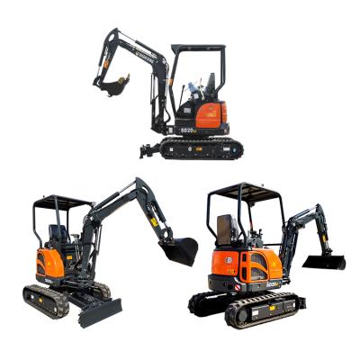 China Building Material Shops Mini Escavator Excavator Machine for sale