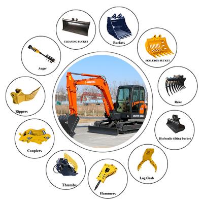 China Truss SD65E 6 Ton Hydraulic Cylinder Video New Mini Excavator China Training Pump Engine Power Parts Maximum UNIQUE Technical Sales for sale