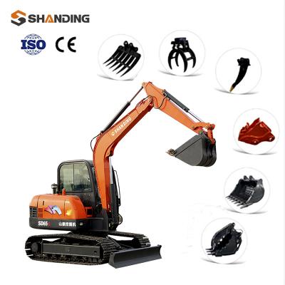 China 2021 China Factory Made High Quality Hydraulic Crawler Excavator 6 Ton Farms For Construction for sale