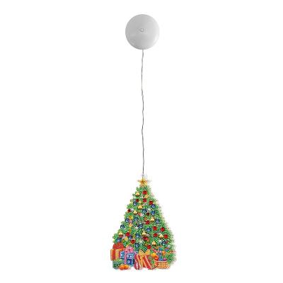 China High Quality Wholesale Price PVC Diamond Painting LED Living Room Garden Decorations Christmas Tree Modeling Lights for sale