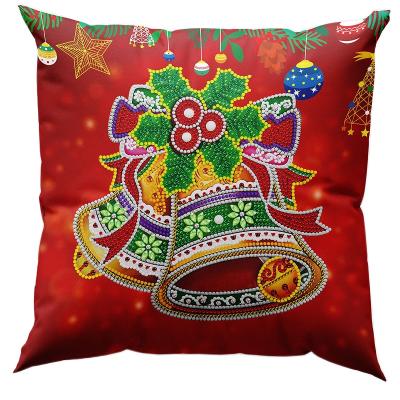 China Handmake 5d diamond painting good cartoon full drill canvas crystal pillow squares as a gift for friends for sale