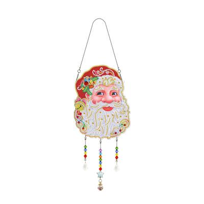 China The Best Quality Diamond Painting Christmas Decorations for Living Room Christmas Style Diamond Painting Hanging Cards for sale