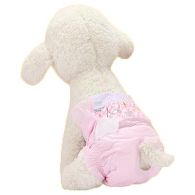 China Durable Comfy Disposable Puppy Dog Diaper Super Absorbent Urine Pants for sale