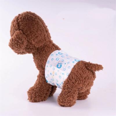 China Durable Hot Selling Disposable High Absorbent Female And Male Soft Outdoor Pet Wraps Dog Diapers Pet Protective Diaper for sale