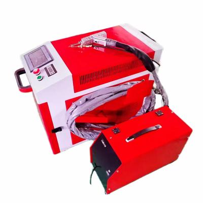 China Portable stainless steel 2022 1000w 1500w 2kw mini raycus laser metal welding machine for aluminum/laser welders for sale