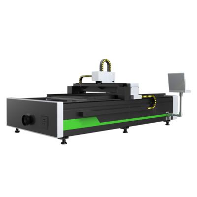 China 1000W 2000W 3000W Metal Sheet Stainless Steel Cutter Ipg Cnc Fiber Laser Water Cooled Soft Aluminum Copper Cutting Machine for sale