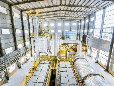 China Natural Gypsum Powder Desulfurized Gypsum Production Line High Water Adhesion for sale