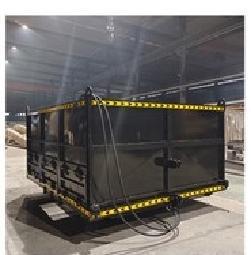 China Ballast Discharging Railway Side Dump Rail Car / Pneumatic Discharging Ballast Trailer for sale