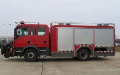 China Rail System Firefighting Truck 30km/H Railway Speed HTRR209 for sale