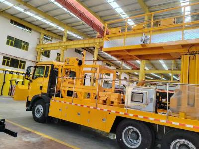 China HTRR206 Dual Purpose Railway Work Platform Vehicle 4.15m Height for sale