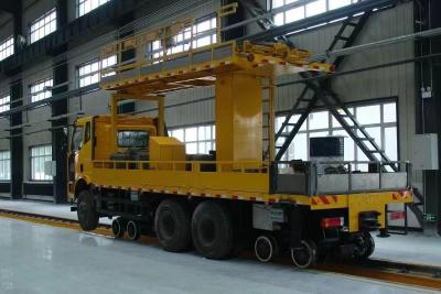 China Jacket 4.15m Railway Work Platform Dual Purpose 35km/H HTRR206 for sale