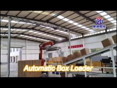 container truck automatic box loader intelligent and accurate placement 500-1200 cases/hour