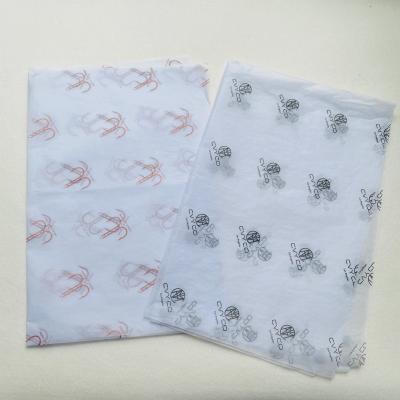 China Custom Logo 17g 49x74cm Specialty Tissue Paper Antirust Wrapping Silk For Clothes Wrapping Paper For Gift for sale