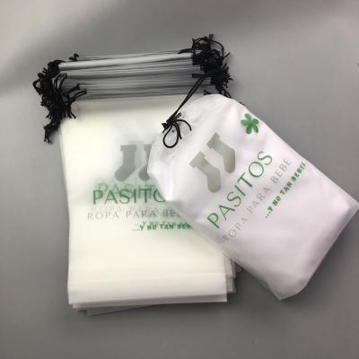 China Promotion high quality plastic drawstring bags packaging bag with drawstring for jewelry, satin package bags for sale