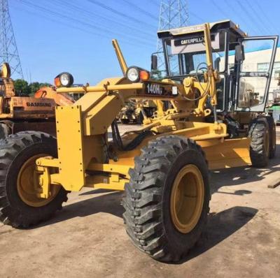 China Selling Used CAT 140H 140G 140K 140 Motor Grader Secondhand machinery for sale with low price for sale