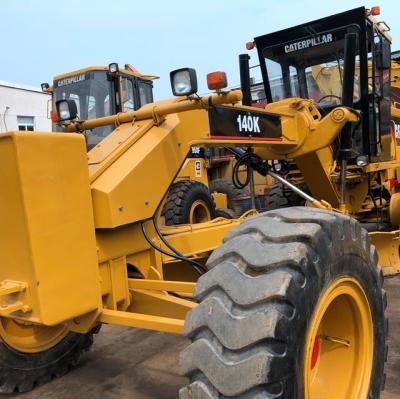 China Original Second hand CAT 140H 140G 140K 140 Motor Grader Machinery for sale with low price for sale