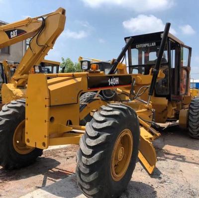 China Used CAT 140H 140G 140K 140 Motor Grader Secondhand machinery for sale with low price for sale