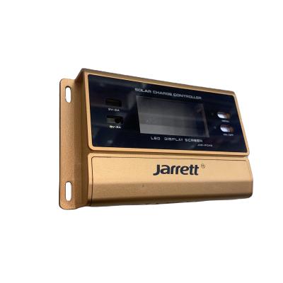 China Jarrett New Design Solar Charger Controller Automatic Manual Solar System 12V 24V 50A Pwm Charge Controller for sale