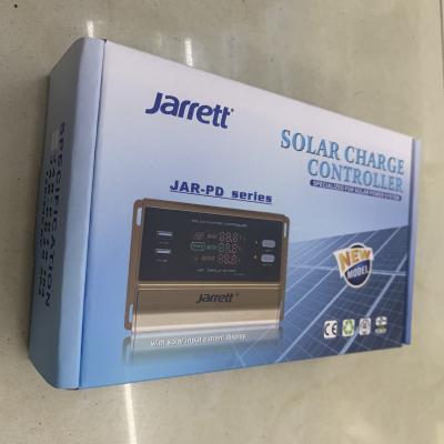 China Jarrett 2021 New Charger Controller Design PWM Solar Charge Controller 12V 24V 30A 40A 50A 60A for Solar JAR-PD-30A Battery for sale