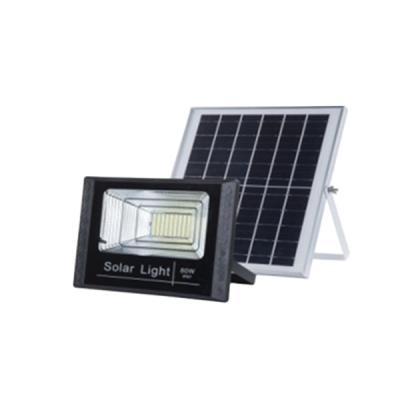 China Jarrett 20W 60W 80W Garden Solar Flood Light With Remote Controller Outdoor Light For Garden for sale