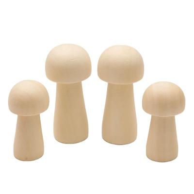 China Europe Best Quality Customized Material Natural Shape Pinewood Mushroom for sale