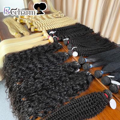 China Unprocessed Virgin Hair Silky Straight Wave Bundle And Indian Raw Curly Indian Hair Weave , Unprocessed Virgin Deep Curly Hair for sale