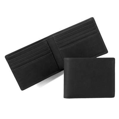 China 2020 New RFID Leisure Wallet Bifold Wallet For Sale Full Grain Mens RFID Leather Black Or Custom Colors Accept Custom Logos Shortly for sale