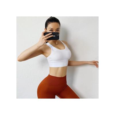 China Custom Seamless Fitness Seamless Sports Gym Workout Quality Yoga Bra Sports Bra For Women for sale