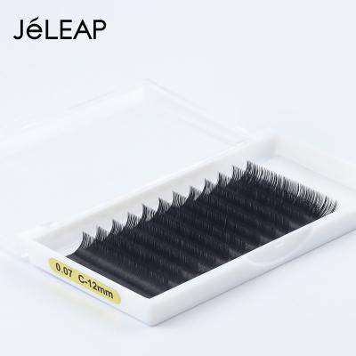 China Light Eyelash extension supplies Handmade Individual Classic Bulk Private Label Eyelash Extension PBT material Lash Extension for sale