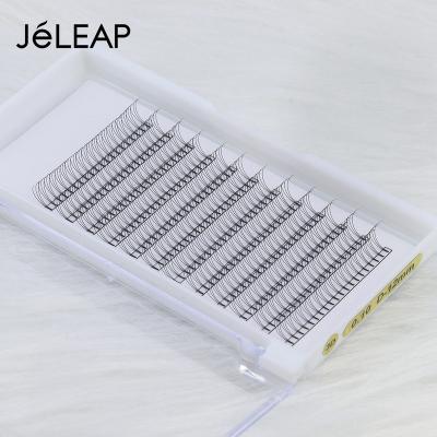 China Light Premade Individual Eyelash Clusters Tray Pre Made Fan Eyelashes 3d 4d 5d Easy Lash Fan Korean PBT Volume Eyelash Extensions for sale