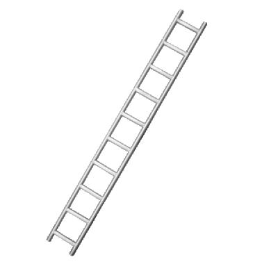 China Hot Dip Galvanized Steel Scaffolding Construction Ladder Shelves For Construction Price for sale