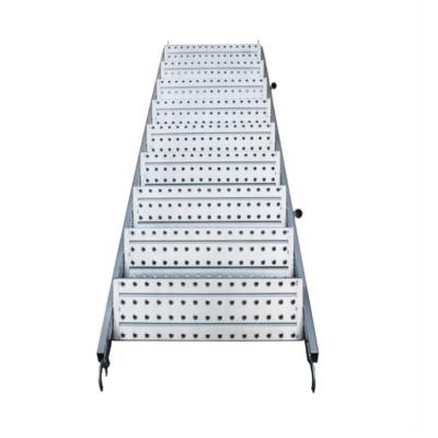 China Scaffolding Parts Scaffolding Step Ladder Scaffolding Building Construction Stair Steel With Hook for sale