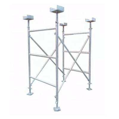 China Construction Facade A Frame Scaffolding Sets To Plaster Frame Scaffolding System With Adjustable U Head for sale