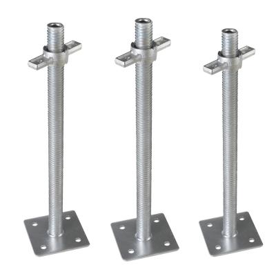 China BS1139 Adjustable Galvanized Hotel Jack Bases And Base Plates Scaffolding Hardware for sale