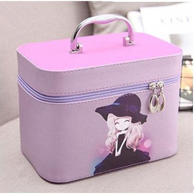 China Hot Selling Fashion Amazon Makeup Organizer Display Listing Cosmetic Boxes for sale