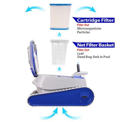 China Hotook Professional Automatic Automatic Equipment Swimming Pool Cleaner for sale