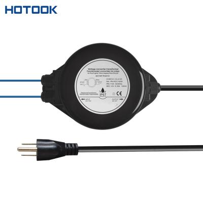 China HOTOOK Step Down Toroidal Transformer 110V/220V to 12V IP67 Waterproof Power Supply for Underwater Pool Lighting PN01PS60W for sale